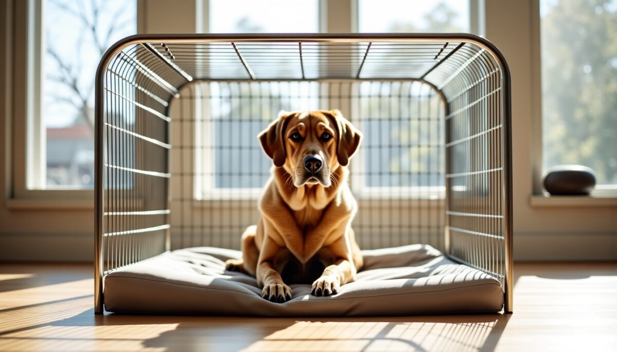 Cage de dressage pour chien : les clés pour un apprentissage efficace et adapté