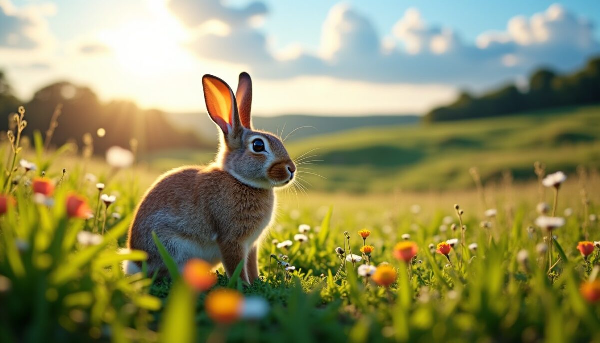 Lapin de garenne : explorer son habitat pour une cohabitation harmonieuse en milieu rural