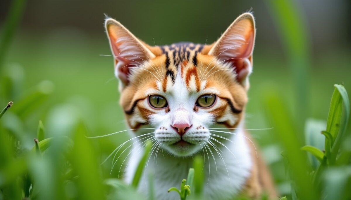 Pourquoi les chats grignotent-ils de l’herbe ? Comprendre ce comportement et astuces pour les maîtres