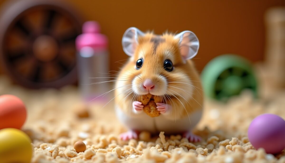 Hamsters et leurs joues bombées : le mystère fascinant des réserves alimentaires chez nos petits rongeurs