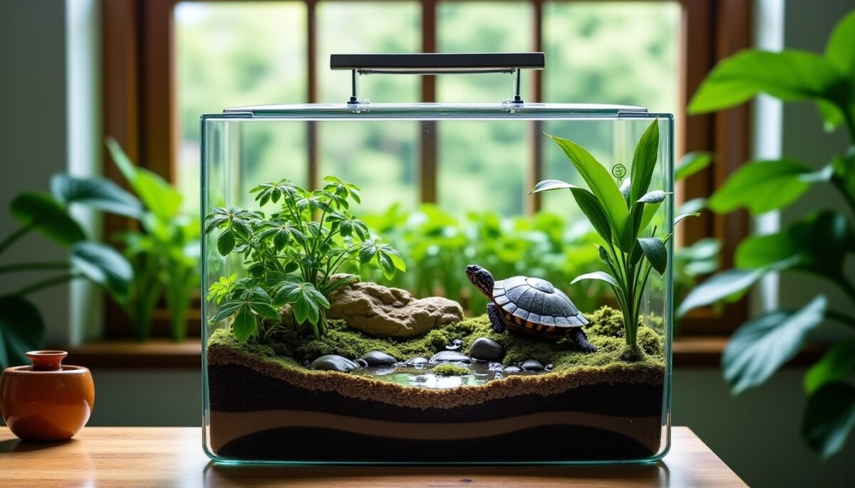 Terrarium pour tortue : guide complet pour reproduire un habitat naturel idéal