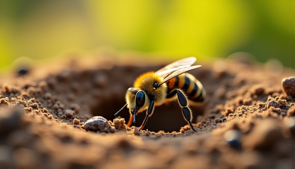 Abeille de terre : comprendre son nid, les risques associés et comment s’en libérer efficacement Abeille de terre : comprendre son nid, les risques associés et comment s’en libérer efficacement